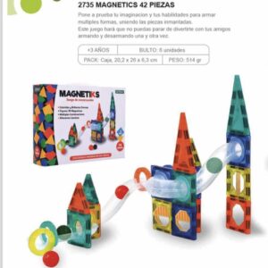 MAGNETIC 42 PIEZAS 2735