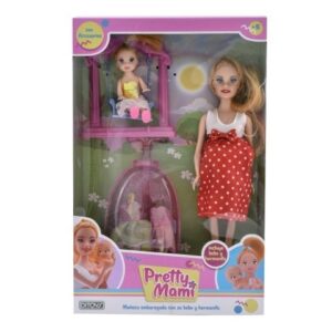 PRETTY MAMI DOLL CON ACCESORIOS 2314 -PROMOCION EXCLUSIVA-