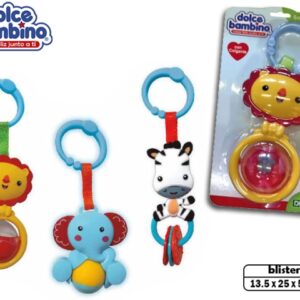 SONAJEROS ZOO DOLCE BAMBINO 3 SURTIDOS 2838