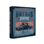 Carpeta CARTONÉ N°3 - 3 Anillos - LACA SECTORIZADA!!! Born To Ride 7714-15