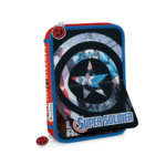 Canopla de 2 Pisos Tapa REVERSIBLE Tela Avengers 8502-04R