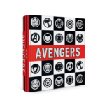 Carpeta Cartone 3x40 Laca UV Sectorizada Avengers  8514-15