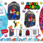 MOCHILA ESPALDA SUPER MARIO 16¨ 1302