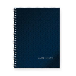 CUADERNO 22X29 EXE T/PP AZ 84H CR 40U 100763