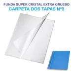 FUNDA CARPETA N°3 PVC PESADO (PAQ*25)