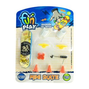 MINI SKATE PARA DEDOS CON ACCESORIOSFUN PLAY 55342