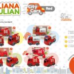 JULI Y JUL CITY CARS RED X 1 SISJYJ032