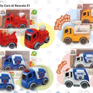 JULI Y JUL CITY CARS RED X 1 SISJYJ030