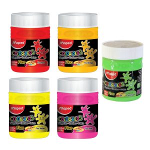 TEMPERA EN POTE MODEL 250 GRS FLUO NARANJA 826576