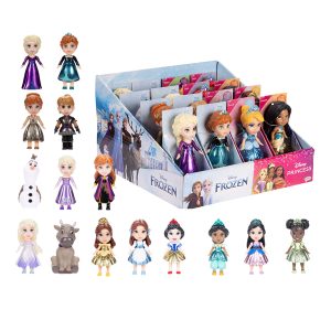 MUÑECAS 3" PRINCESA Y FROZEN 233354