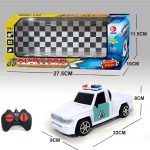 AUTO POLICIA R/C BLANCO 4 CANALES 640805