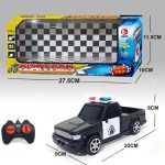 AUTO POLICIA R/C NEGRO 4 CANALES 640814