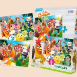 2 PUZZLES 24 Y 36 PIEZAS LA GRANJA  LCG00647