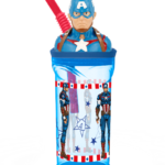 Vaso 360ml. -Figura 3D- "Avengers: Captain America" 1022