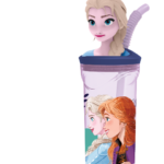 Vaso 360ml. -Figura 3D- "Frozen" 1028