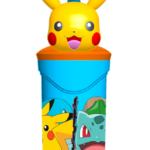 Vaso 360ml. -Figura 3D- "Pokemon" 1036