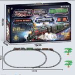 TREN CON LUCES Y HUMO 89 PIEZAS 603B