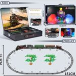 TREN CON LUCES Y HUMO 68 PIEZAS 602B