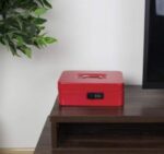 CAJA PORTA VALORES CON CLAVE 25*20*9 CM UNITOYS CD28708 - Imagen 2