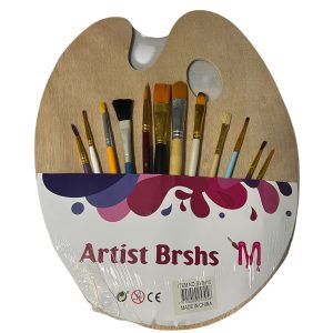 SET DE PINCELES+PALETA UNITOYS SY9810