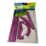 SET GEOMETRIA FLEX 3 PZAS 20 CM UNITOYS SY10002 - Imagen 2