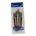 SET PINCELES REDONDOS *12 UNID. UNITOYS SY9813