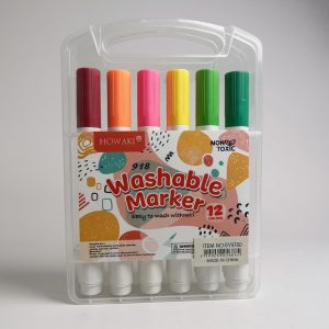 MARCADOR LAVABLE EN VALIJA *12 UNITOYS SY9780