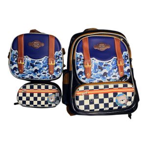COMBO MOCHILA 3D 18"+LUNCHERA+CANOPLA UNITOYS BA10267