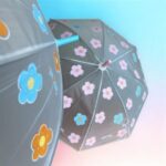 PARAGUAS TRANSPARENTE FLORES UNITOYS UM1580 - Imagen 2