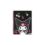 Cuaderno 16x21 espiral Tapa Dura 80 hjs. Kuromi 1205255