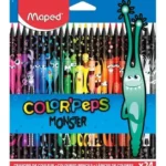 LAPICES DE COLORES DECORADOS - ESTUCHE X 24 (MONSTERS) 862624