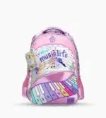 MOCHILA FOOTY 18¨ ESPALDA MUSIC LIFE CON LUZ Y NOTAS MUSICALES F26413 - Imagen 2