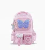 "MOCHILA FOOTY 18¨ ESPALDA FLOW FLY  GLOW FLY F26343" - Imagen 2