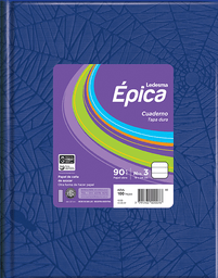 CUADERNO EPICA 19*24 100 H = AZUL 105857
