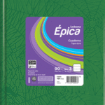 CUADERNO EPICA 19*24 100 H = VERDE 105859
