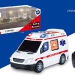 AMBULANCIA R/C 4 CANALES CON LUZ 214208