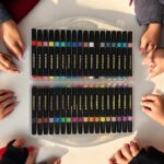 MARCADORES ACRILICOS BRUSH EN VALIJA *36 UNITOYS SY9850 / SY10224 - Imagen 2