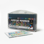 MARCADORES ACRILICOS BRUSH EN VALIJA *36 UNITOYS SY9850 / SY10224