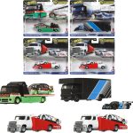 AUTO HOT WHEELS TRANSPORTE DE EQUIPO PACK X 2 FLF56