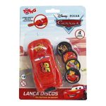 AUTO CARS LANZA DISCOS RAYO MCQUEEN 25cm 8336
