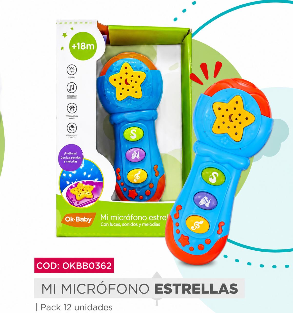WhatsApp Image 2026-07-23 at 19.30.38 (4) MICROFONO MUSICAL OKBB0362 - Imagen 1