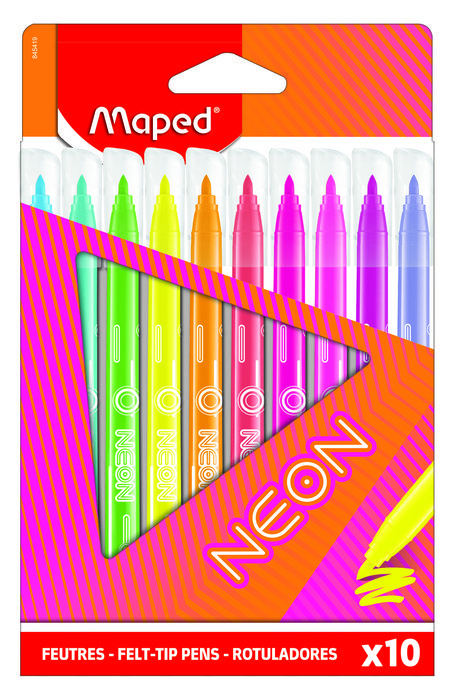 neon NEON X10 CAJA ROTULADORES 845419 - Imagen 1